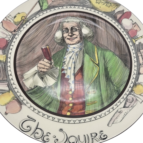 Vintage Royal Doulton "The Squire " Plate Professional Series D6284 England - Picture 2 of 6